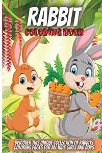 Rabbit Coloring Book