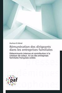 Rémunération Des Dirigeants Dans Les Entreprises Familiales