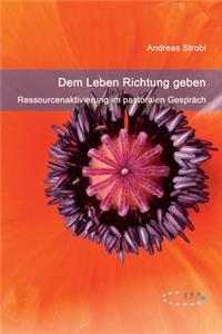 Dem Leben Richtung geben - Ressourcenaktivierung im pastoralen Gespräch