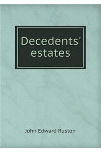 Decedents' Estates