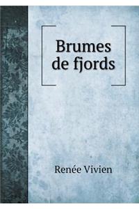 Brumes de Fjords