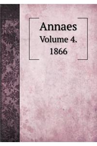 Annaes Volume 4. 1866