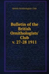 Bulletin of the British Ornithologists' Club