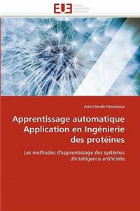 Apprentissage Automatique Application En Ing?nierie Des Prot?ines