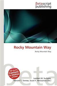 Rocky Mountain Way