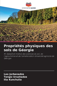 Propriétés physiques des sols de Géorgie