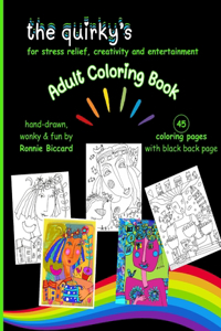 Quirky's Fun Coloring Book for Adults