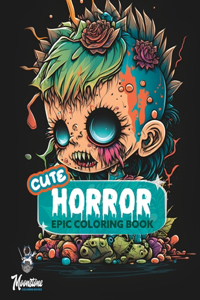 Cute and Spooky Coloring Book