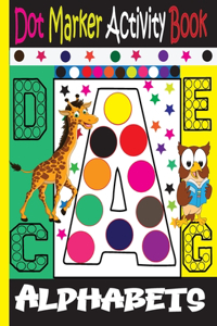 Alphabet Dot Marker Activity Book