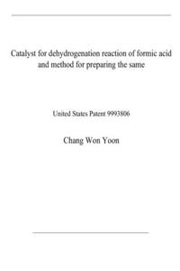 Catalyst for dehydrogenation reaction of formic acid and method for preparing the same