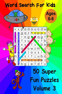 Word Search For Kids Ages 6-8