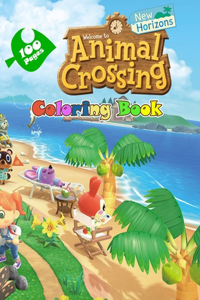 Animal Crossing New Horizons Coloring Book