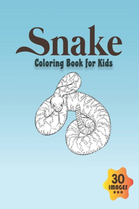 Snake Coloring Book for Kids