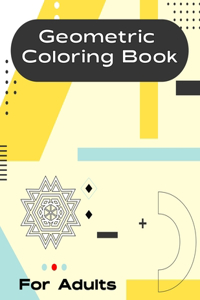 Geometric Coloring Book for Adult