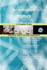Information capture A Complete Guide