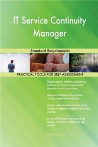 IT Service Continuity Manager Standard Requirements