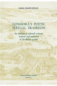 Góngora's Poetic Textual Tradition