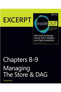 Managing the Store & DAG: EXCERPT from Microsoft Exchange Server 2013 Inside Out