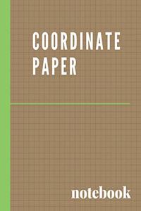 Coordinate Paper Notebook