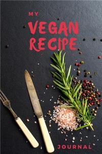 My Vegan Recipe Journal