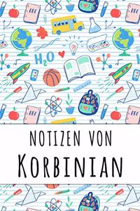 Notizen von Korbinian