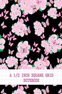A 1/2 Inch Square Grid Notebook