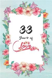 33rd Anniversary Journal