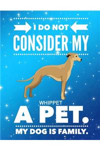 I Do Not Consider My Whippet A Pet.