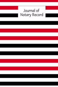 Journal of Notary Record