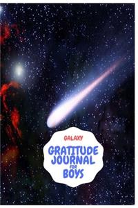 Galaxy Gratitude Journal For Boys
