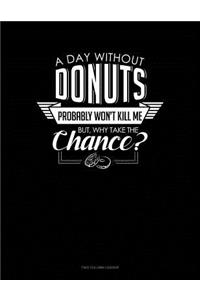 A Day Without Donuts Probably Won't Kill Me. But Why Take The Chance.