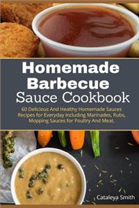 Homemade barbecue Sauces Cookbook