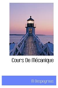 Cours de M Canique
