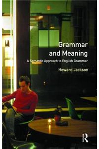 Grammar and Meaning