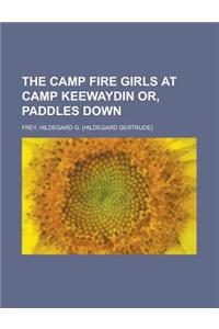 The Camp Fire Girls at Camp Keewaydin Or, Paddles Down