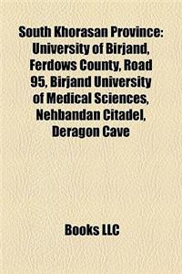 South Khorasan Province