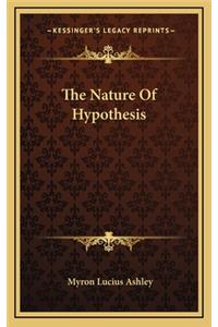 The Nature of Hypothesis