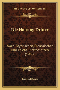 Die Haftung Dritter