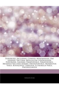 Articles on Poxviruses, Including: Cowpox, Myxomatosis, Orf (Disease), Vaccinia, Molluscum Contagiosum, Poxviridae, Squirrel Parapoxvirus, Parapoxviru