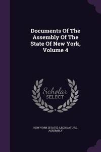 Documents of the Assembly of the State of New York, Volume 4