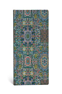 Paperblanks Padma Sacred Tibetan Textiles Hardcover MIDI Unlined Elastic Band Closure 144 Pg 120 GSM