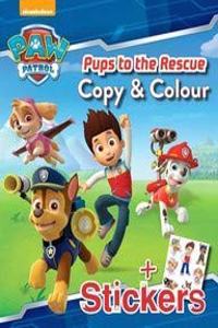 Nickelodeon Paw Patrol Pups to the Rescue Copy & Colour