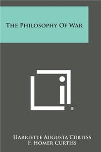 Philosophy of War