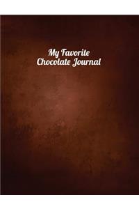 My Favorite Chocolate Journal