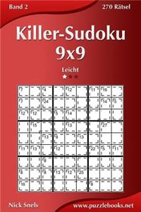 Killer-Sudoku 9x9 - Leicht - Band 2 - 270 Rätsel