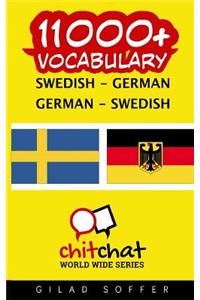 11000+ Swedish - German German - Swedish Vocabulary