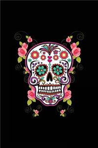Calavera e azúcar y rosas