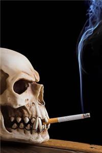 Skull Smoking a Cigarette Journal