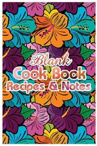 Blank Cookbook Recipes & Notes