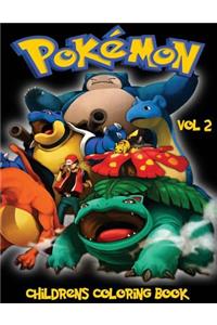 Pokemon Go Childrens Coloring Book Vol 2